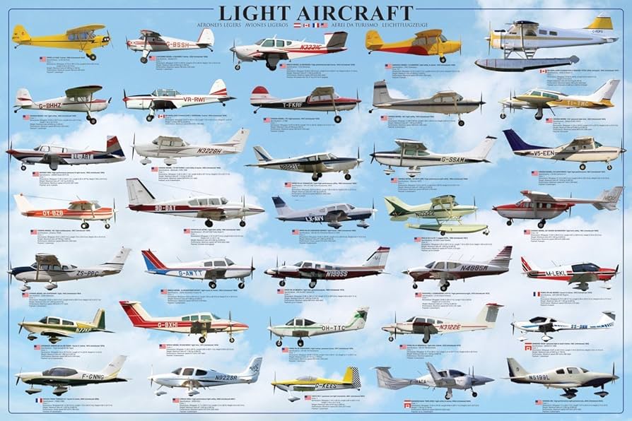 light aircraft layout