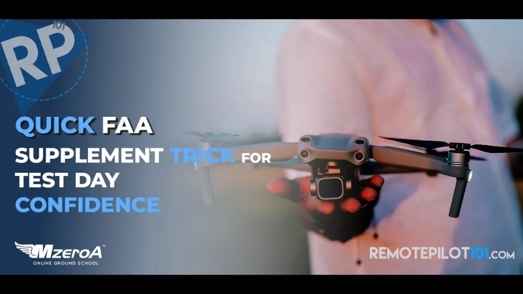 FAA remote pilot test tips