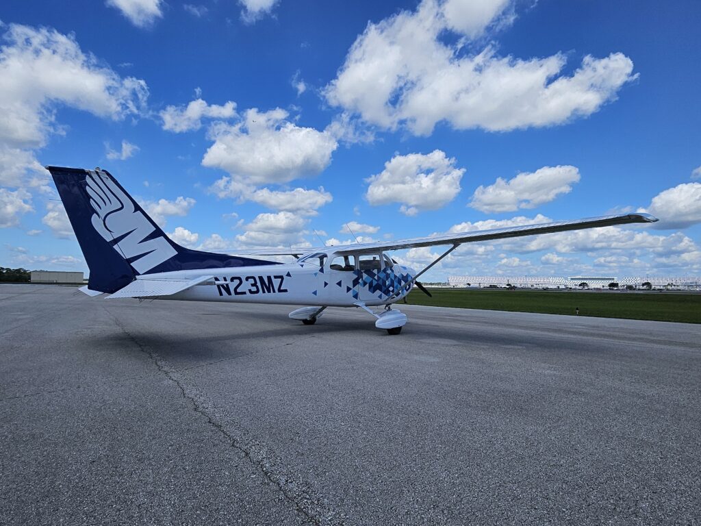 23MZ on ramp overlooking Daytona International Speedway