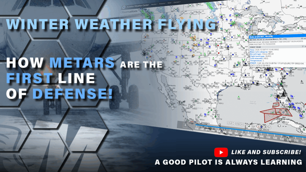 METARs in winter flying