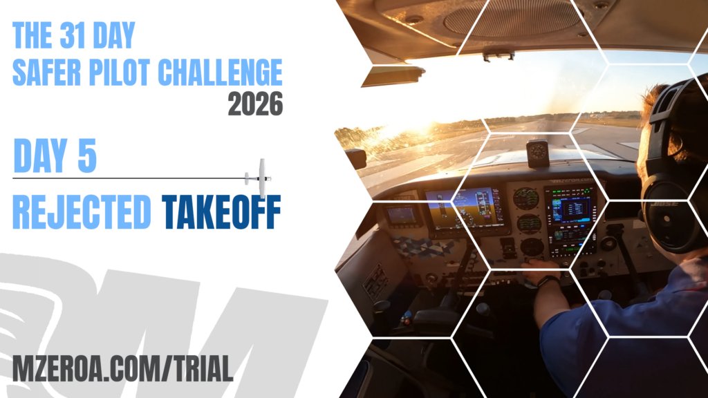 Safer Pilot Challenge 2026 Aborted Takeoff Procedure
