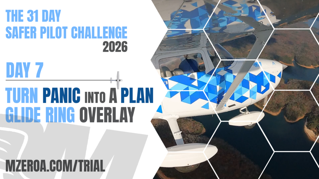 Safer Pilot Challenge 2026 Day 7 Glide Range Overlay